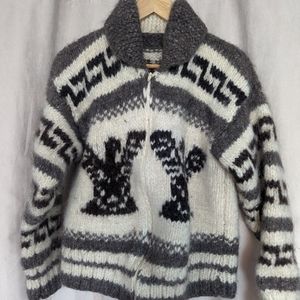 Vintage wool Siwash Sweater. Fits small-medium size